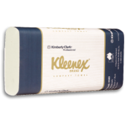 Kleenex Compact Hand Towel - 90 Sheets x 24 Carton - For Cost saving Alternative see Caprice Ultrasoft Compact Towel